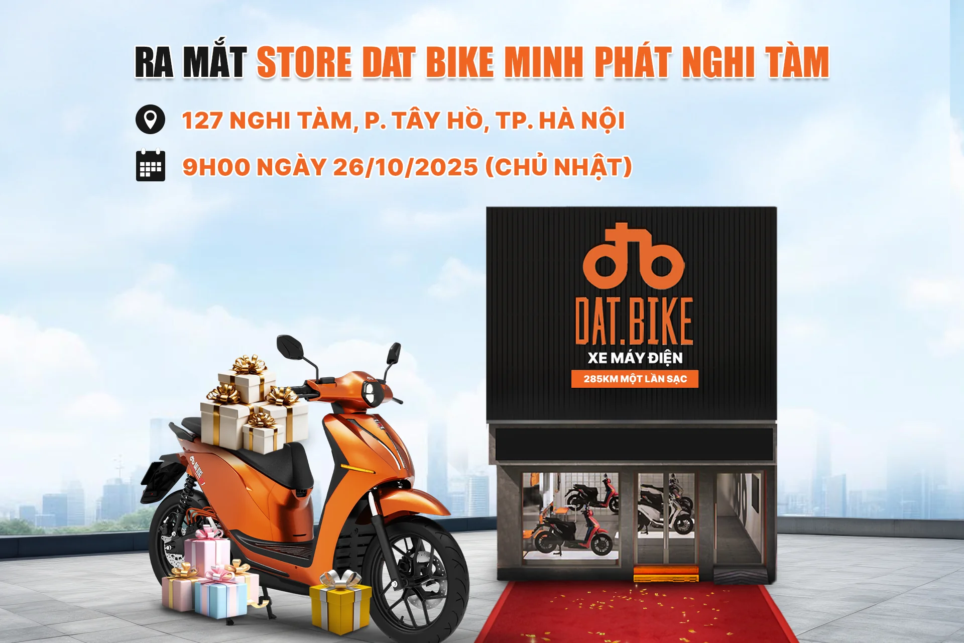Dat Bike khai trương Store Minh Phát Nghi Tàm tại Hà Nội