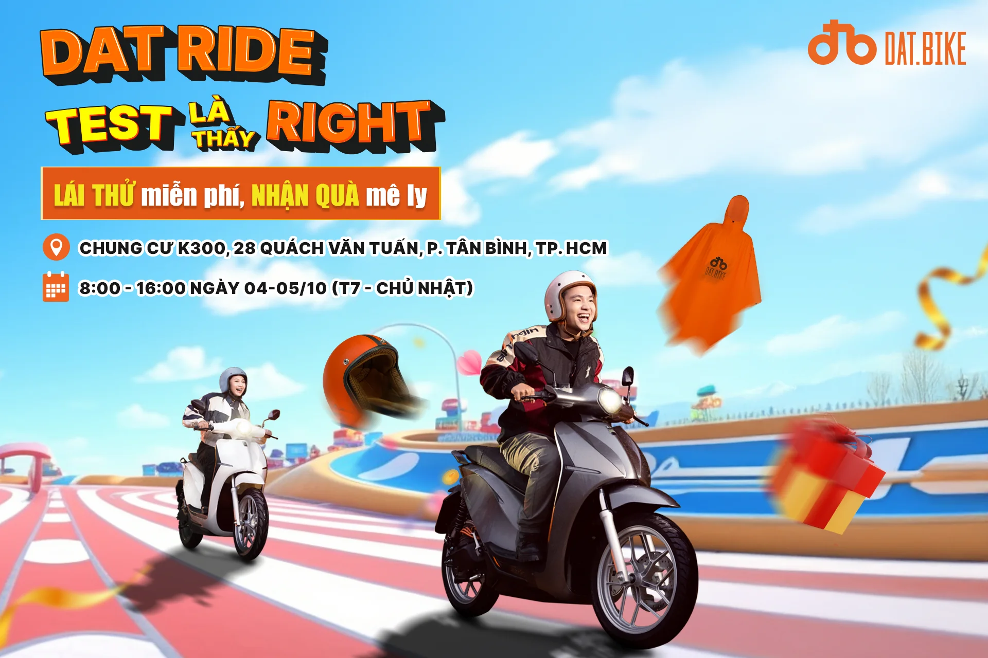 Dat Ride: Chuỗi sự kiện lái thử xe Dat Bike đã chính thức trở lại!